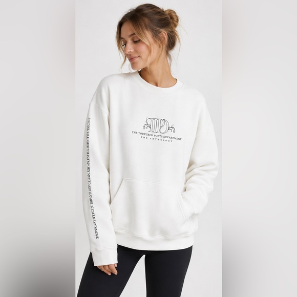 Taylor Swift Sweaters - Taylor Swift The Tortured Poets Department Anthology Crewneck Size Small
